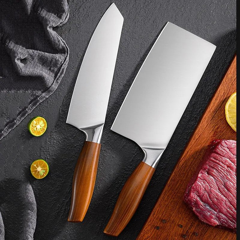 4 - Piece Japanese Steel Knife Set - Urban Jiko