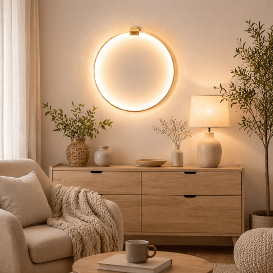Lunaris Halo Wall Light