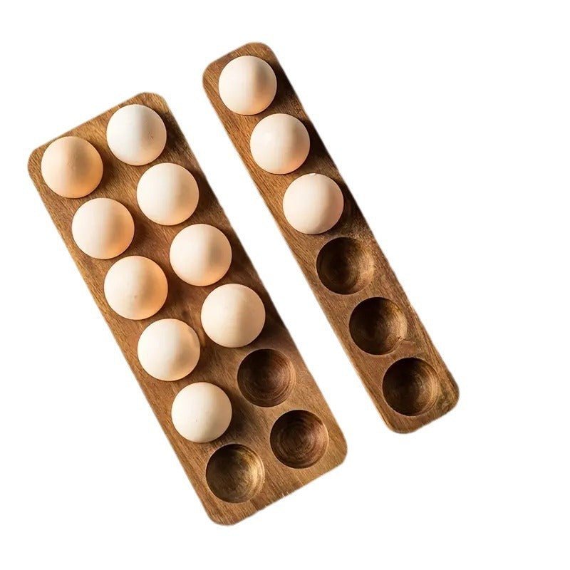 Acacia Wooden Egg Tray - Urban Jiko