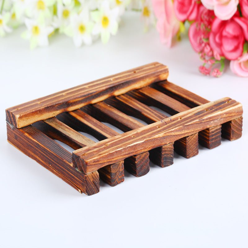 Bamboo Wooden Soap Dish - Urban Jiko