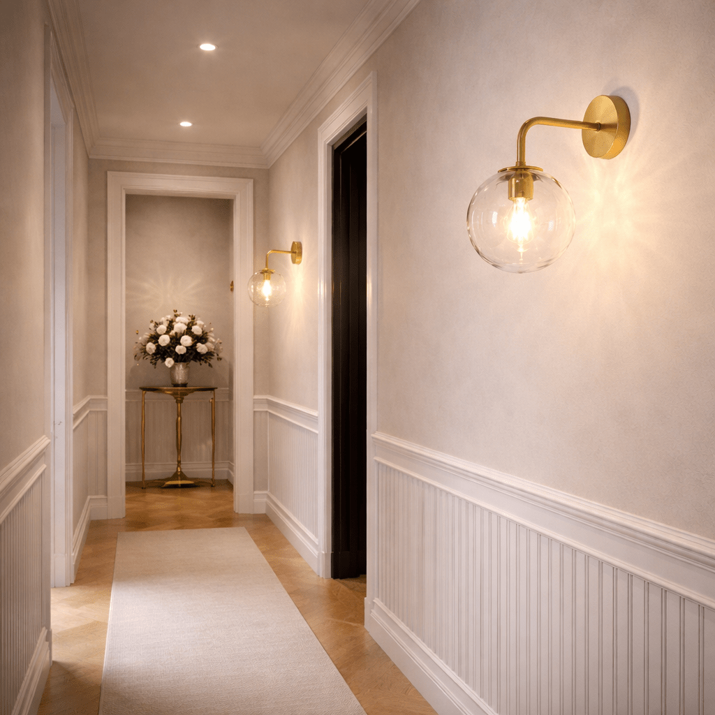 Nordic Brass Wall Light - Urban Jiko