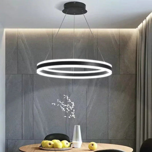Nordic Ring LED Chandelier - Urban Jiko