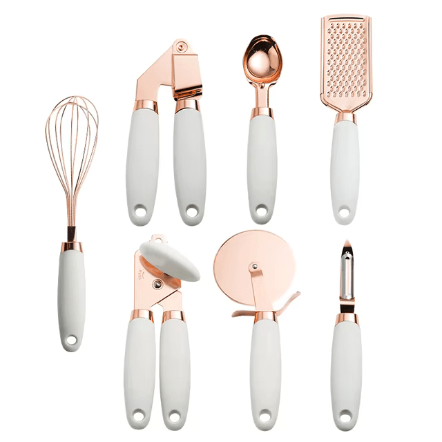 Rose Gold Kitchen Tool Set - Urban Jiko