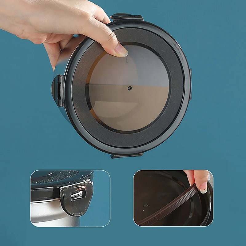 Stainless Steel Food Storage Containers with Snap Seal Lid - Urban Jiko