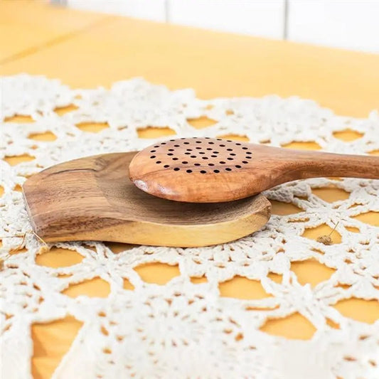 Teak Spatula Rest - Urban Jiko