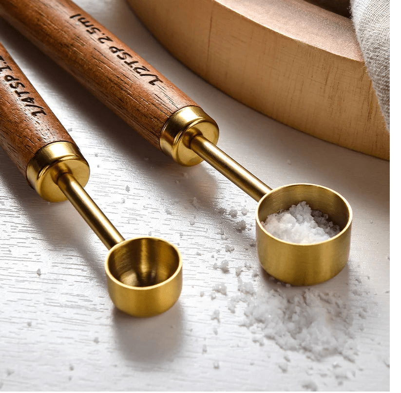 Walnut Wooden Measuring Set (8 Piece Set) - Urban Jiko