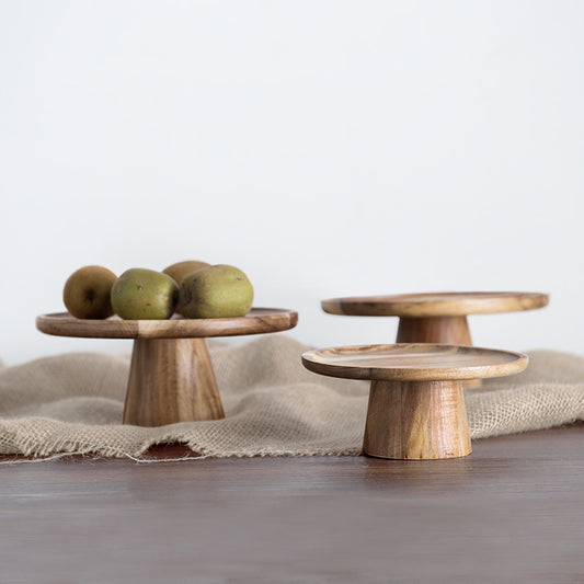 Rustic Oak Display Stand
