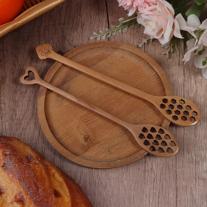 Acacia Wooden Honey Dipper