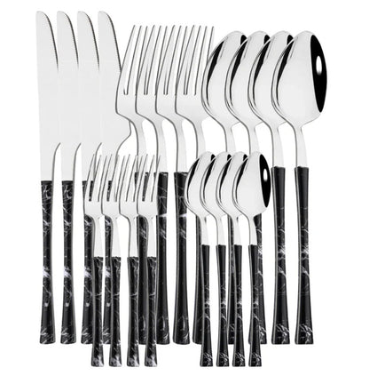 20 - Piece Stainless Steel Cutlery Set - Urban Jiko