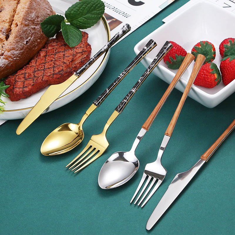 20 - Piece Stainless Steel Cutlery Set - Urban Jiko
