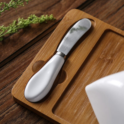 Wooden Butter Dish Set