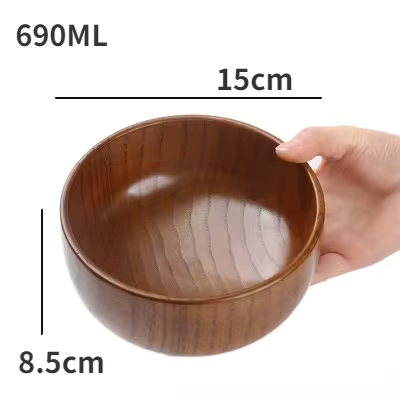 Japanese Jujube Wooden Bowls