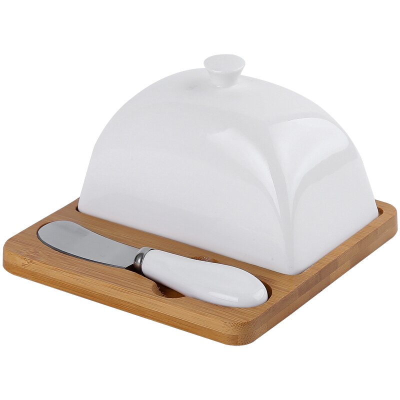 Wooden Butter Dish Set