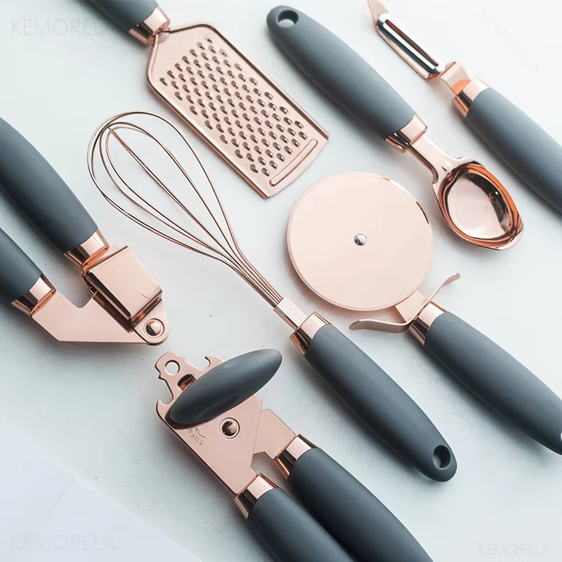 Rose Gold Kitchen Tool Set