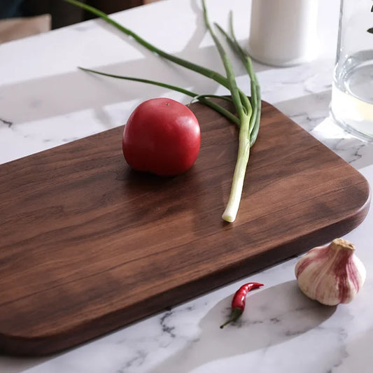 Rich Walnut Solid Chopping Board