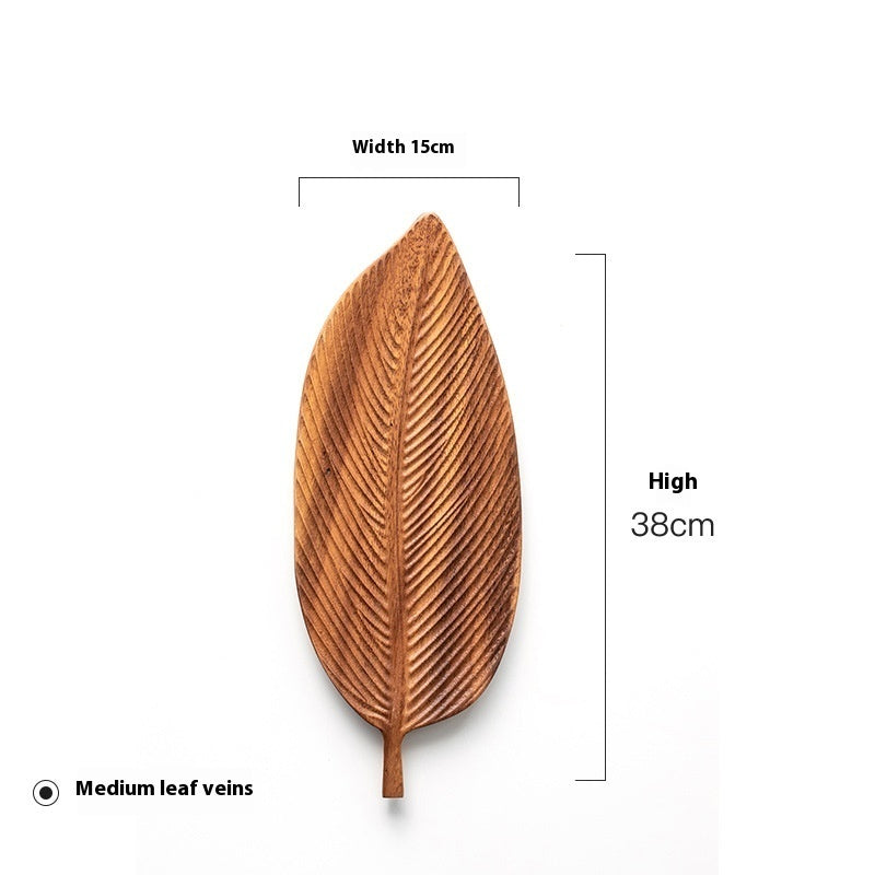 Walnut Leaf Tray