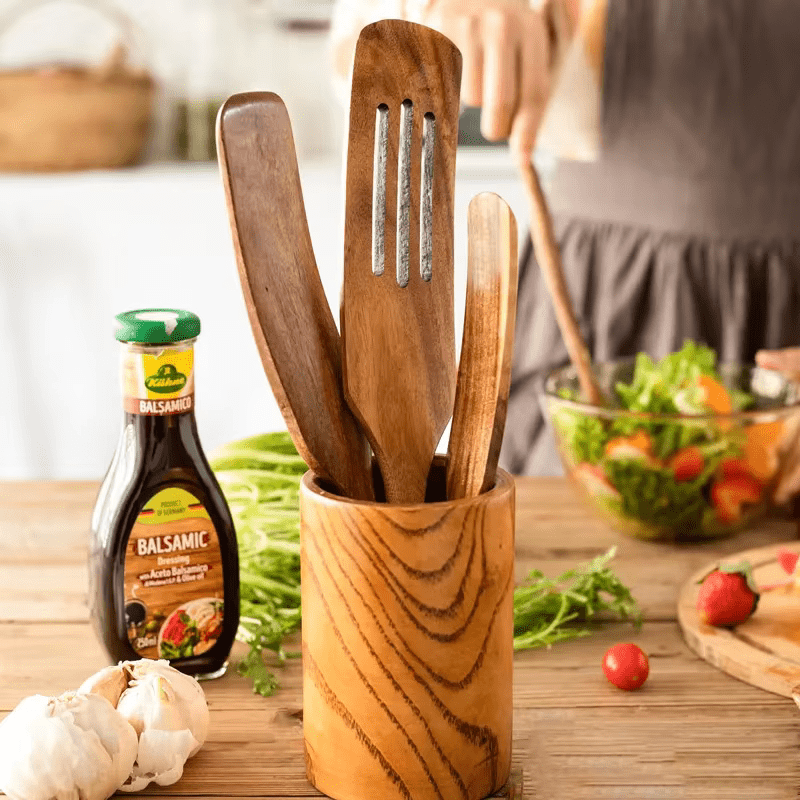 5 - Piece Acacia Wooden Spurtle Set - Urban Jiko