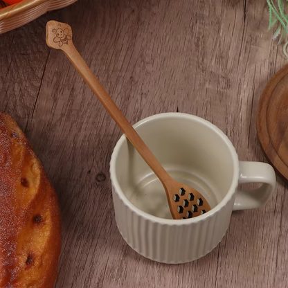 Acacia Wooden Honey Dipper