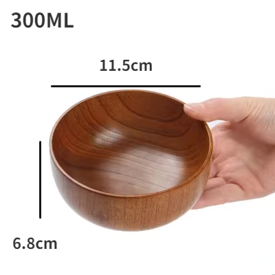 Japanese Jujube Wooden Bowls