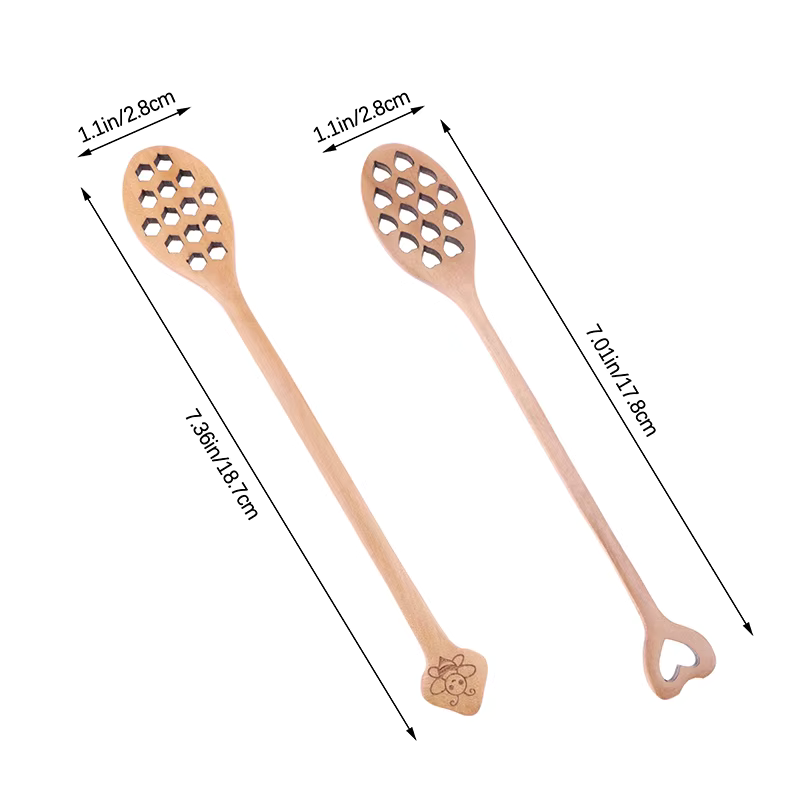 Acacia Wooden Honey Dipper