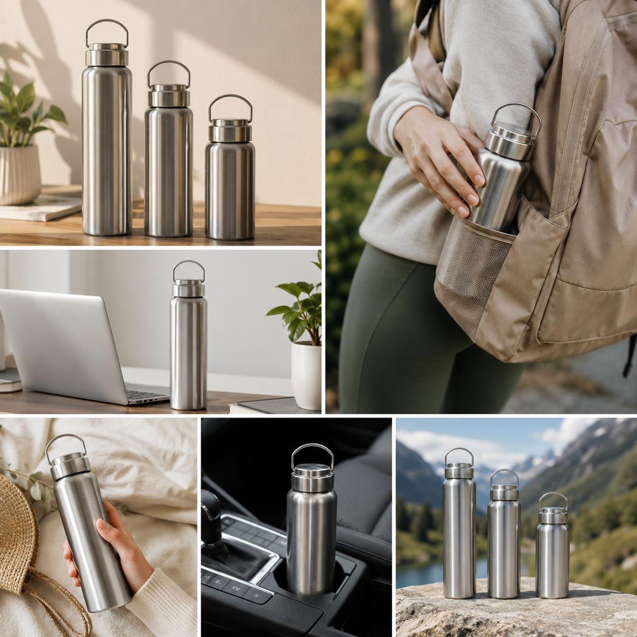 TitanPro Stainless Steel Insulated Water Bottle