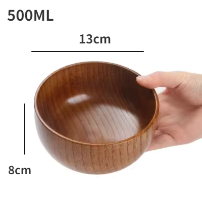 Japanese Jujube Wooden Bowls