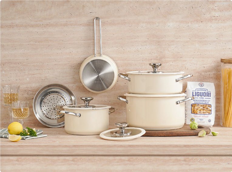 9 - Piece Ceramic Pot Set - Urban Jiko