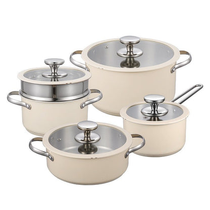9 - Piece Ceramic Pot Set - Urban Jiko