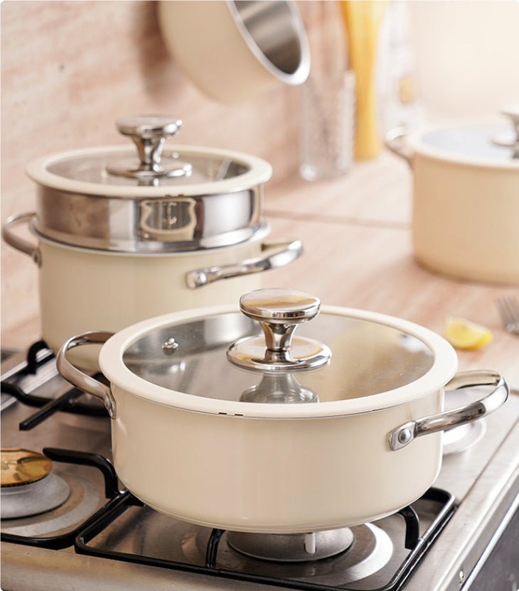 9 - Piece Ceramic Pot Set - Urban Jiko