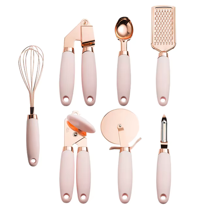 Rose Gold Kitchen Tool Set