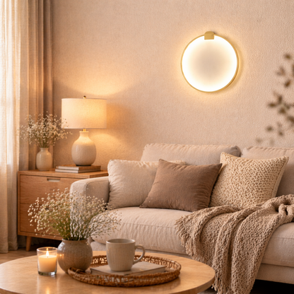 Lunaris Halo Wall Light