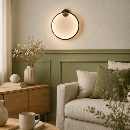 Lunaris Halo Wall Light