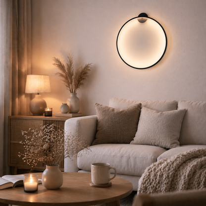 Lunaris Halo Wall Light