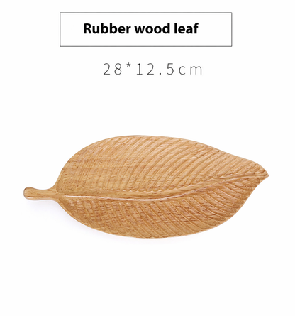 Walnut Leaf Tray