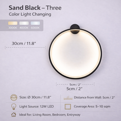 Lunaris Halo Wall Light