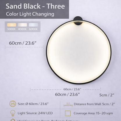 Lunaris Halo Wall Light