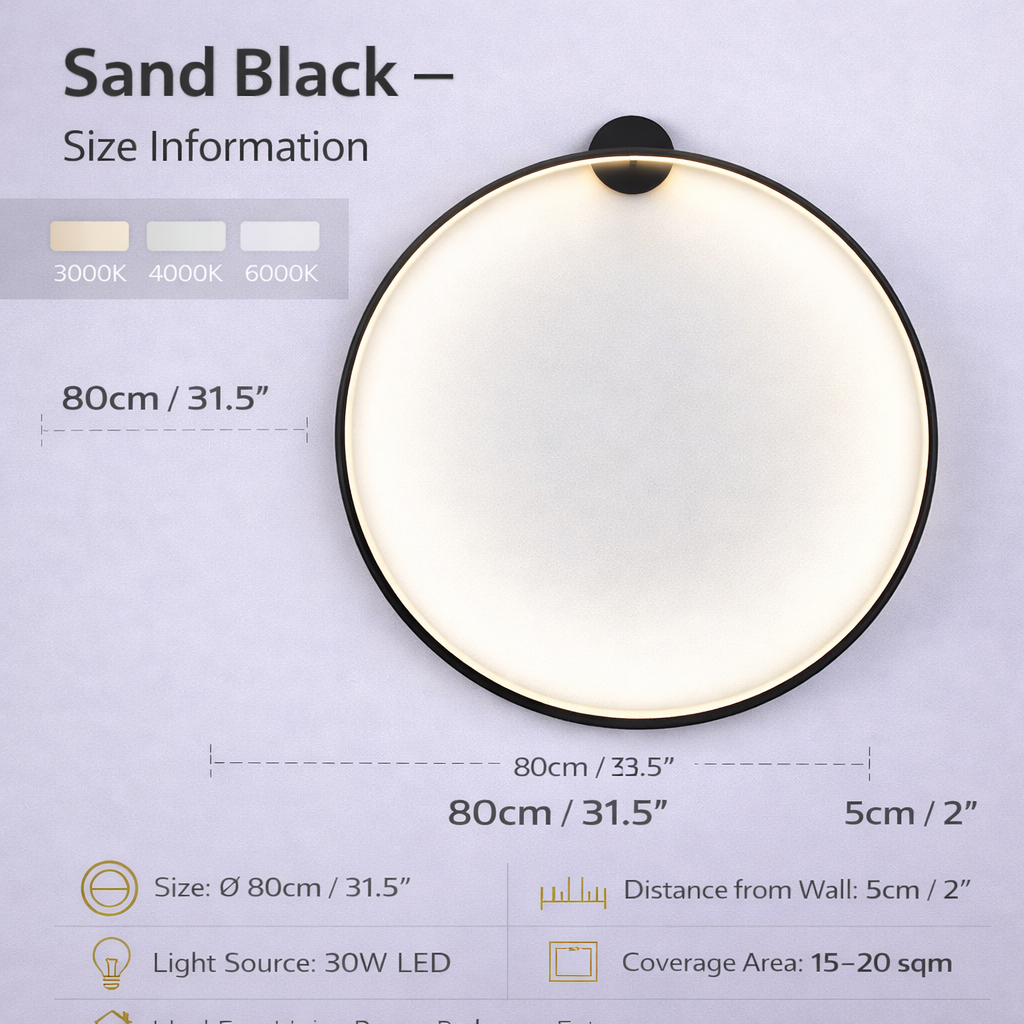 Lunaris Halo Wall Light