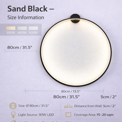 Lunaris Halo Wall Light