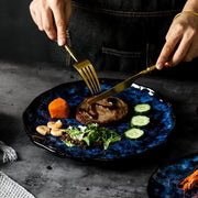 Enchantress Blue 10-Piece Dinner Set