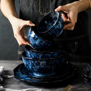 Enchantress Blue 10-Piece Dinner Set