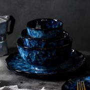 Enchantress Blue 10-Piece Dinner Set