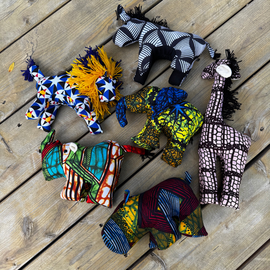 Safari Kitenge Doll Set
