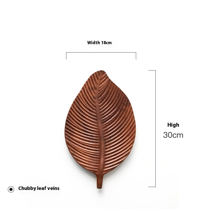 Walnut Leaf Tray