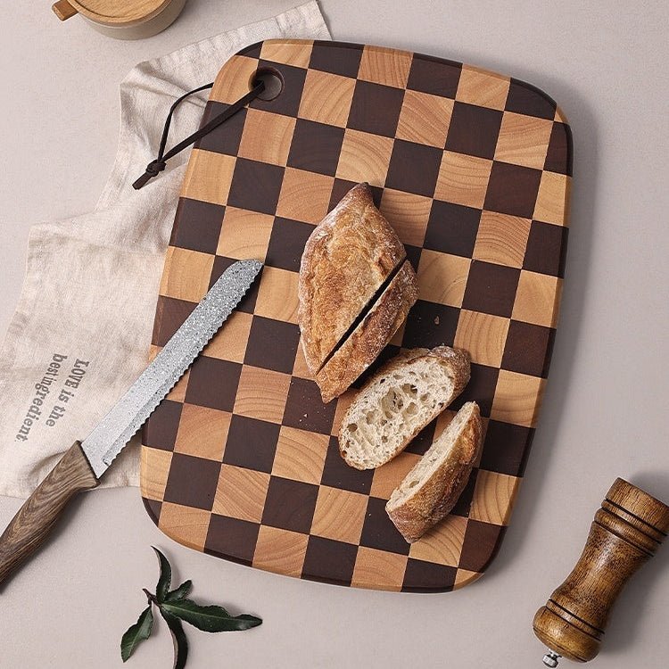 Acacia Grid Cutting Board - Urban Jiko