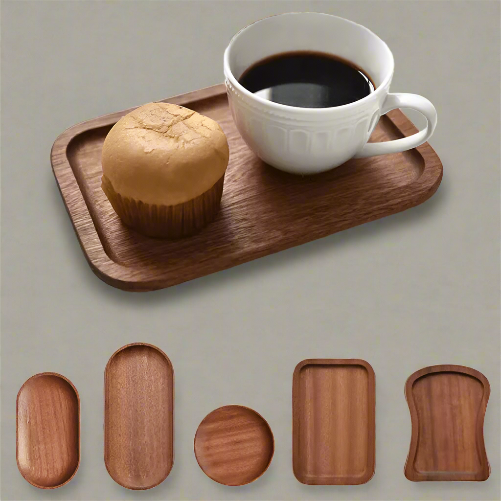 Acacia Wood Side Trays - Urban Jiko
