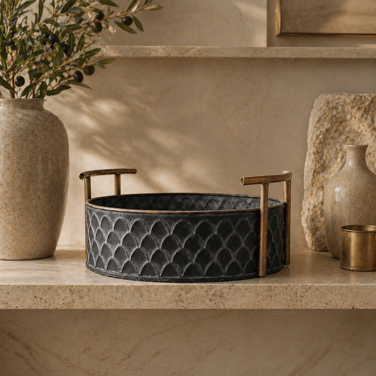 Artisan Copper Bread Holder - Urban Jiko