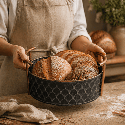 Artisan Copper Bread Holder - Urban Jiko