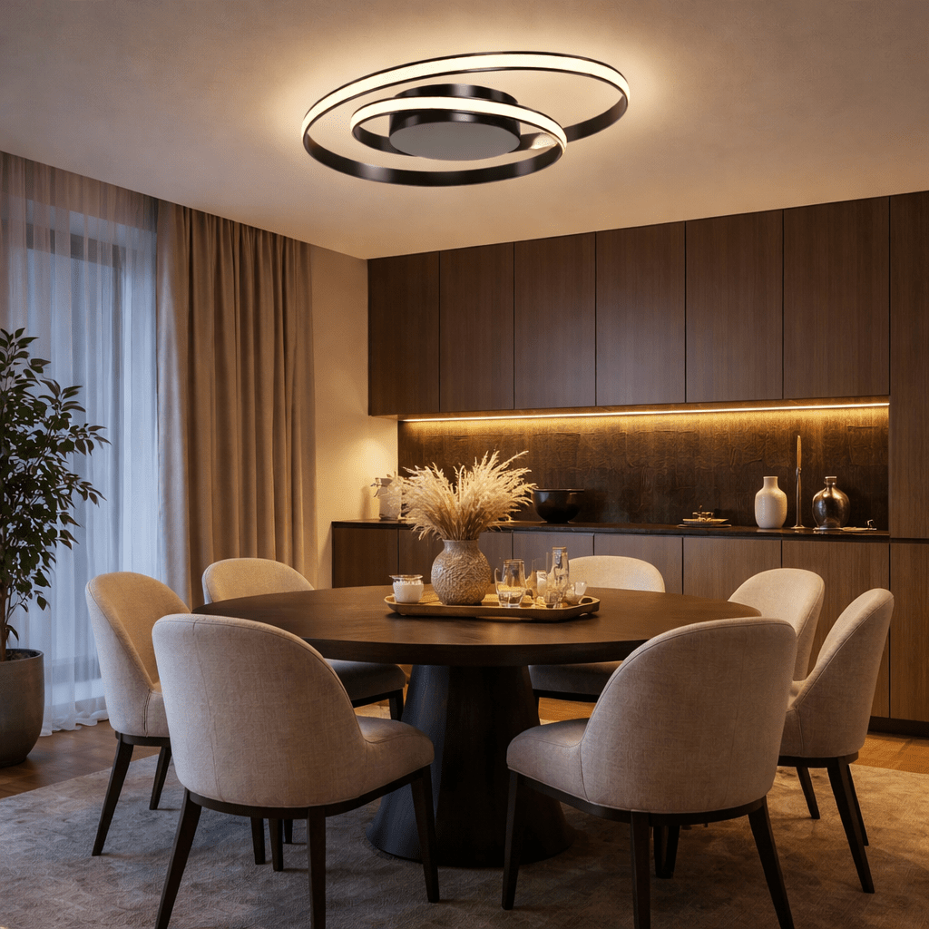 Auraline Linear Halo Ceiling Light - Urban Jiko