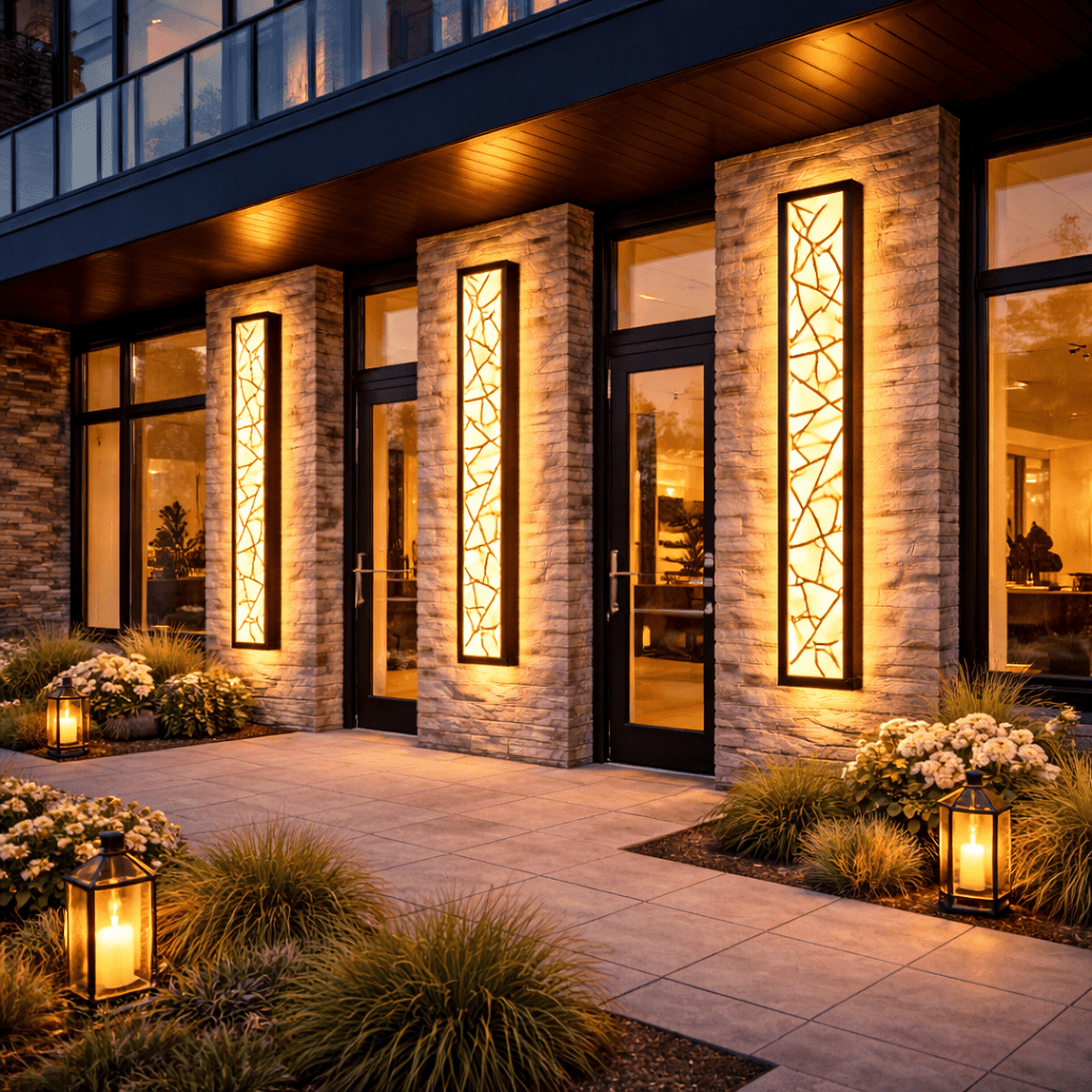 Axis Linear Outdoor Wall Light - Urban Jiko