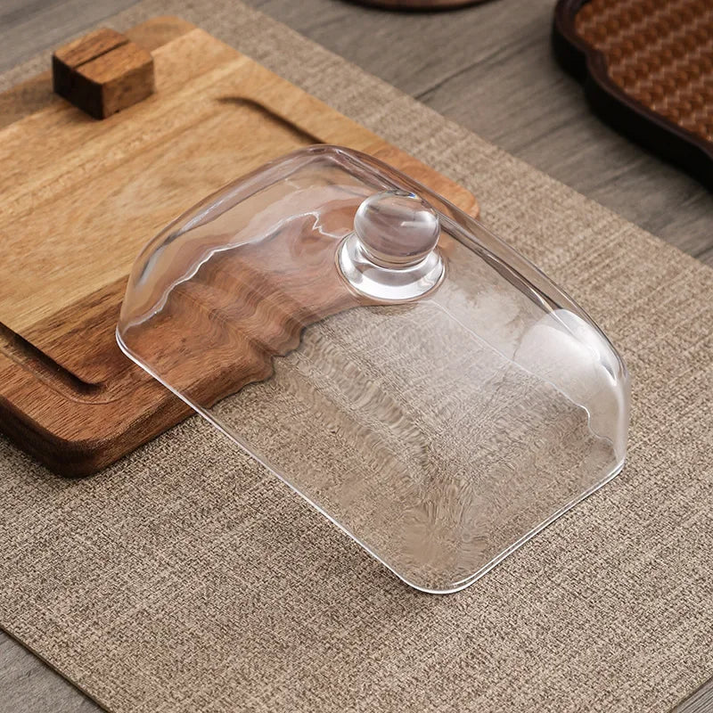 Acacia Wooden Butter Dish Set